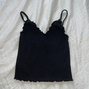 Brandy Melville Nicolette Ruffle Tank